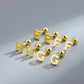 Initial S925 Earrings