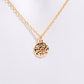Three Edimensional Birth Flower Necklace