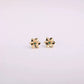 Three Edimensional Birth Flower Earrings