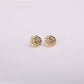Three Edimensional Birth Flower Earrings