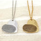 Personalized Heart Fingerprint Necklace