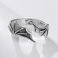Retro Devil's Wing Ring, Customized Name Engraving Jewelry, Couple Ring, Gift for Lover