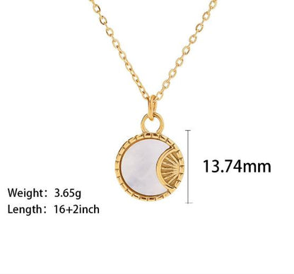 French niche retro titanium steel heart-shaped necklace stainless steel zircon love pendant necklace