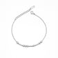 Custom Morse Code Bracelet - Personalized Name Bracelet with 1-5 Letters - Stainless Steel Couple Bracelet - Minimalist Dainty Jewelry Gift