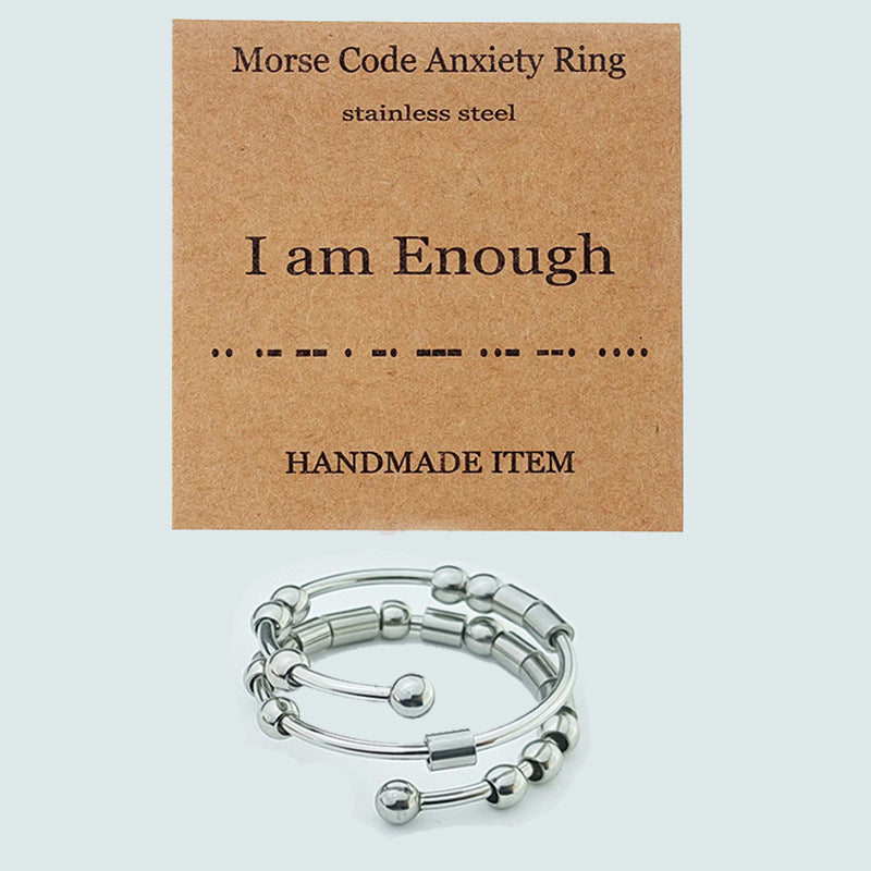 Morse Code Ring
