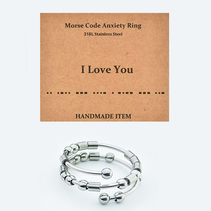 Morse Code Ring