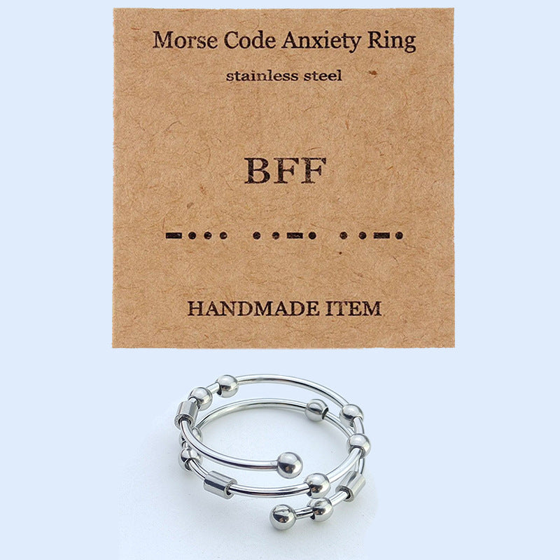 Morse Code Ring