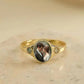 Personalized Birthstone Photo Ring