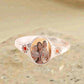 Personalized Birthstone Photo Ring
