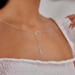 Customized Name Heart Y-Shaped necklace