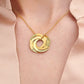 Personalized Name Ring Necklace
