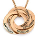 Personalized Name Ring Necklace