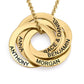 Personalized Name Ring Necklace