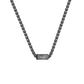 Custom Engraved Mens Stainless Steel Necklace