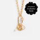Queen Crystal Birthstone Charm Necklace