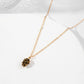 Custom Pinecone Initial Necklace Personalized Gifts for Mom Gift Necklace Dainty Pine Jewelry