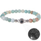 Personalized Frosted Stone Photo Bracelet