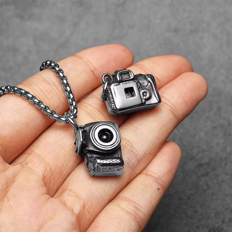 Personalized Photo Necklace Projection Gem Camera Necklace