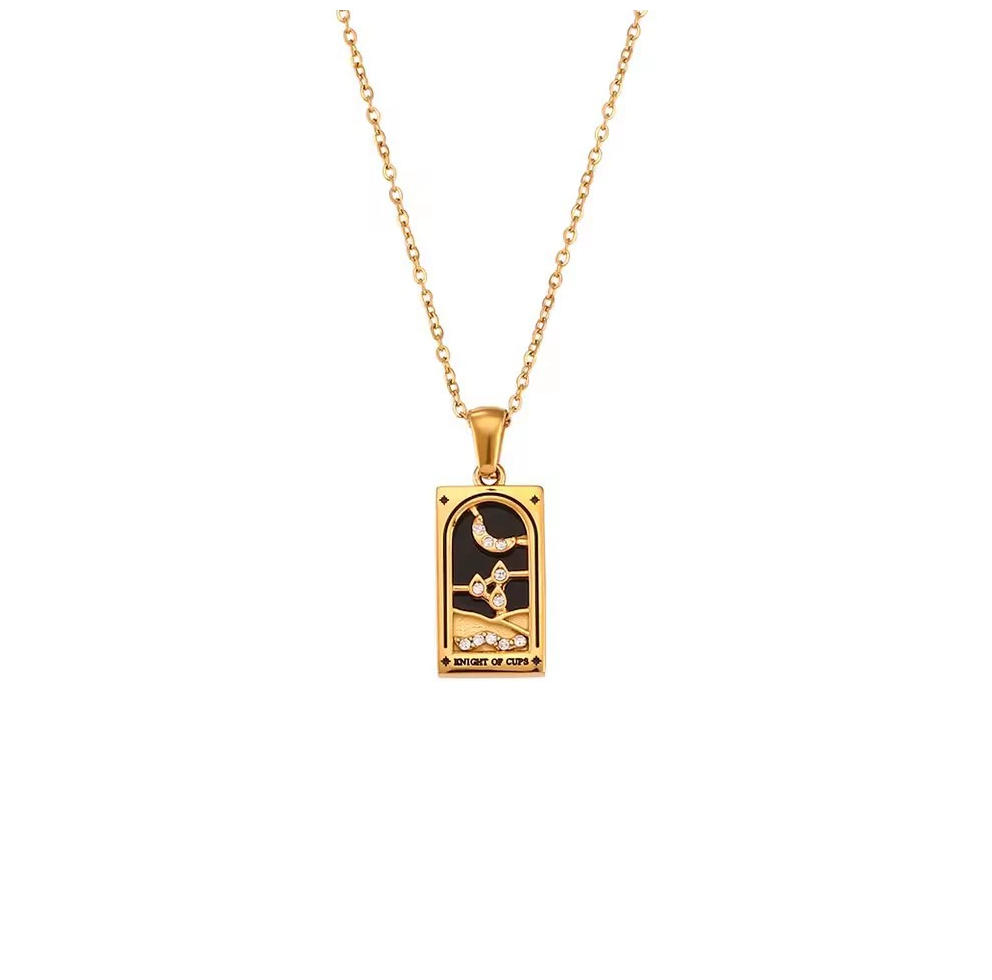 Tarot Card Pendant Necklace