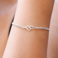 Alphabet link bracelet