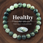 Natural Crystal and Agate Bracelet