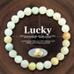 Natural Crystal and Agate Bracelet