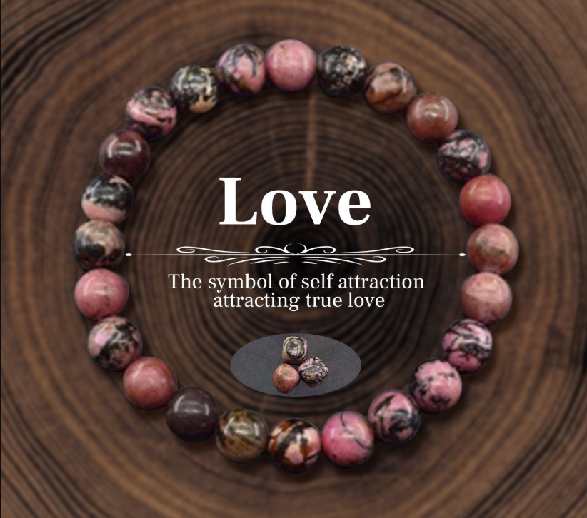 Natural Crystal and Agate Bracelet