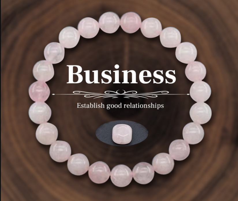Natural Crystal and Agate Bracelet