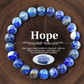 Natural Crystal and Agate Bracelet
