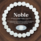 Natural Crystal and Agate Bracelet