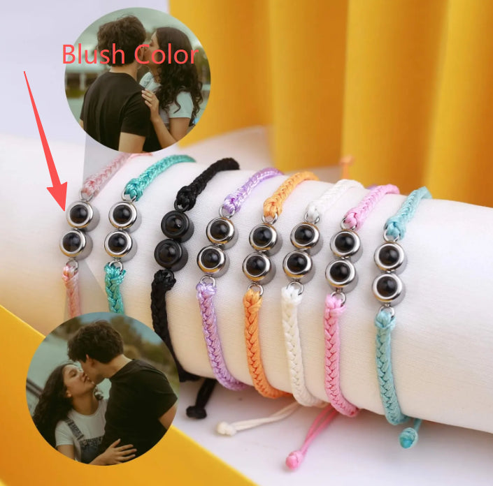 Double-Bead Projection Braided Bracelet