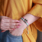 Double-Bead Projection Braided Bracelet