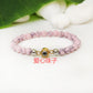 Personalized Frosted Stone Photo Bracelet