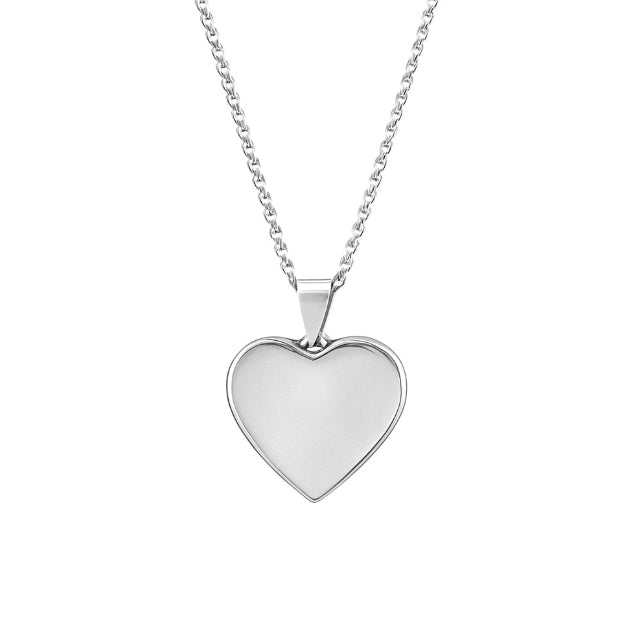 Hand-Engraved Custom Pendant Necklace - Personalized Handwriting or Design - 18K Gold Plated Stainless Steel Chain