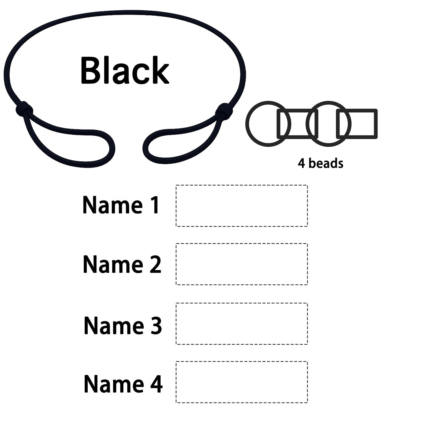 Personalized Interlocking Bracelet
