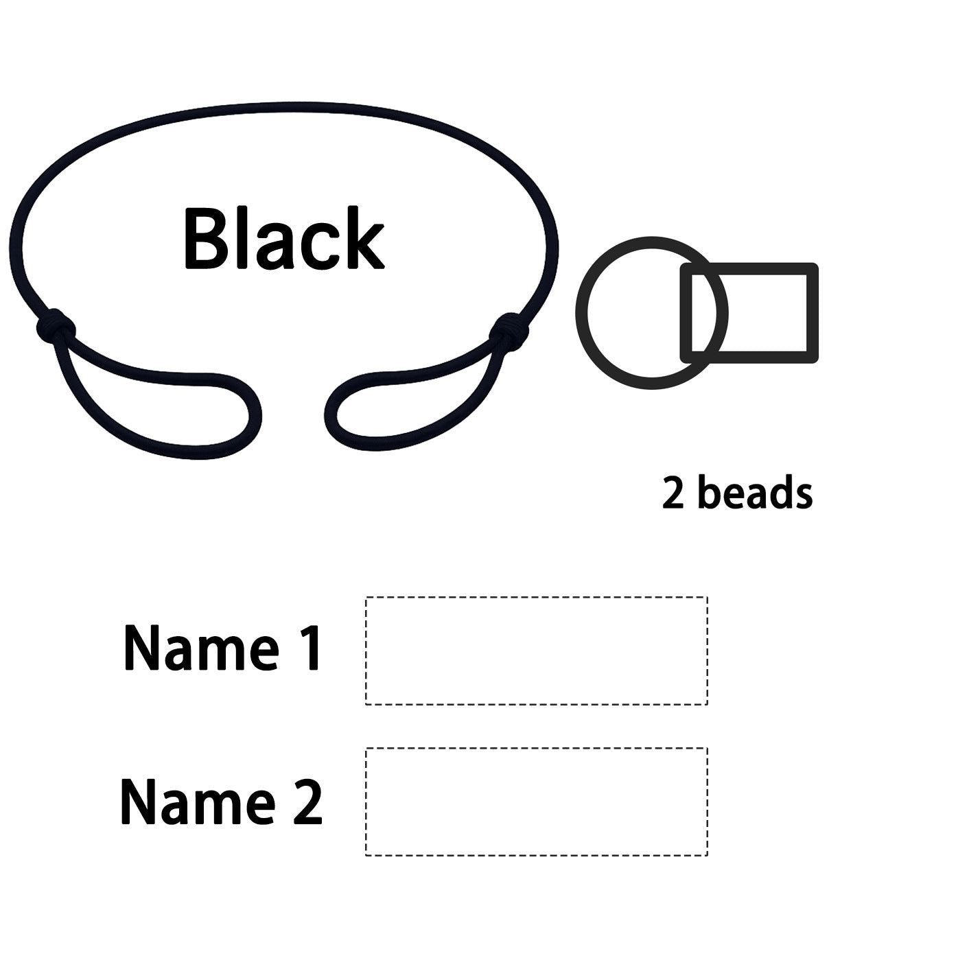 Personalized Interlocking Bracelet