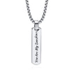 Personalized Bar Necklace