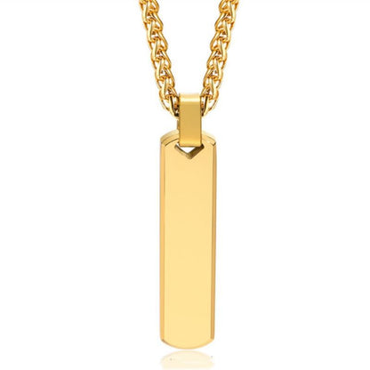 Personalized Bar Necklace
