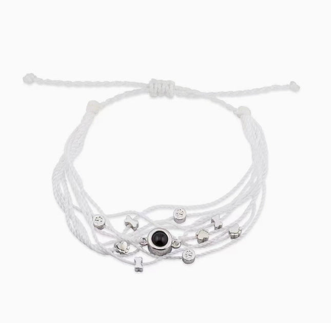 Personalized Multi Layer Projection Bracelet
