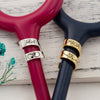 Custom engraved name tag for stethoscope ring