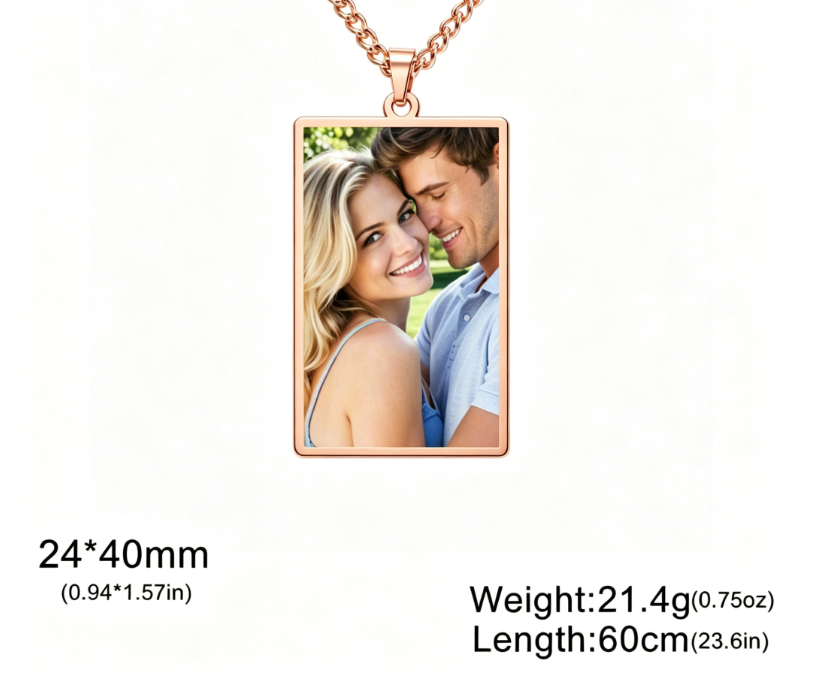 Personalised Photo Necklace